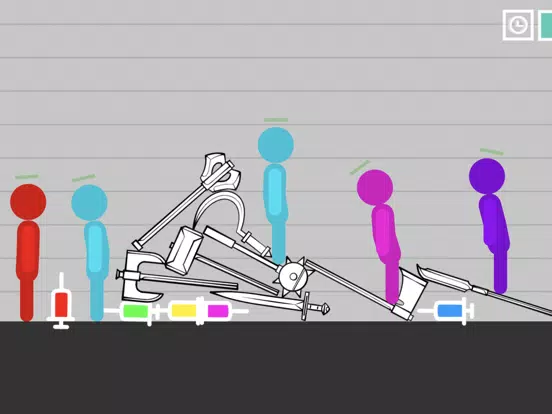 تصاویر Stickman Ragdoll Playground iPad 