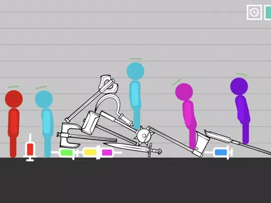 Screenshot di Stickman Ragdoll Playground iPad 