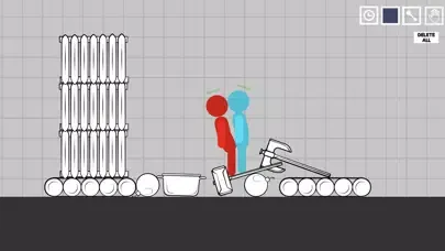 Screenshot di Stickman Ragdoll Playground