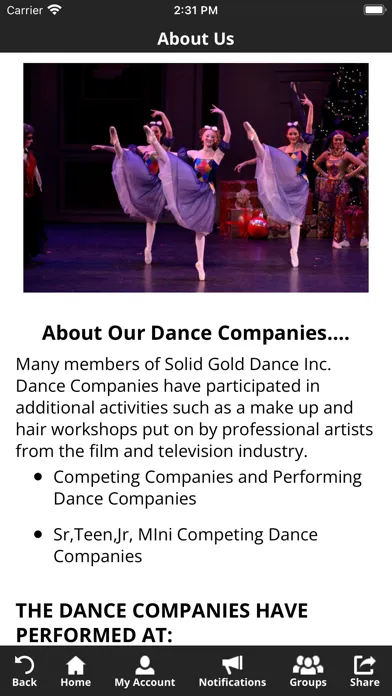 Screenshot di Solid Gold Dance