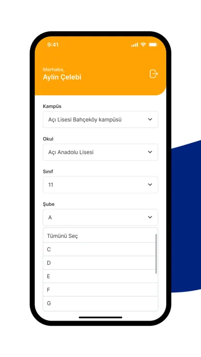 Tangkapan layar Açı Emergency