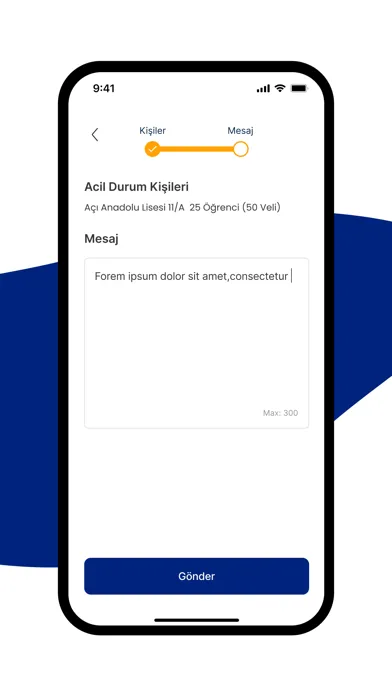 Tangkapan layar Açı Emergency