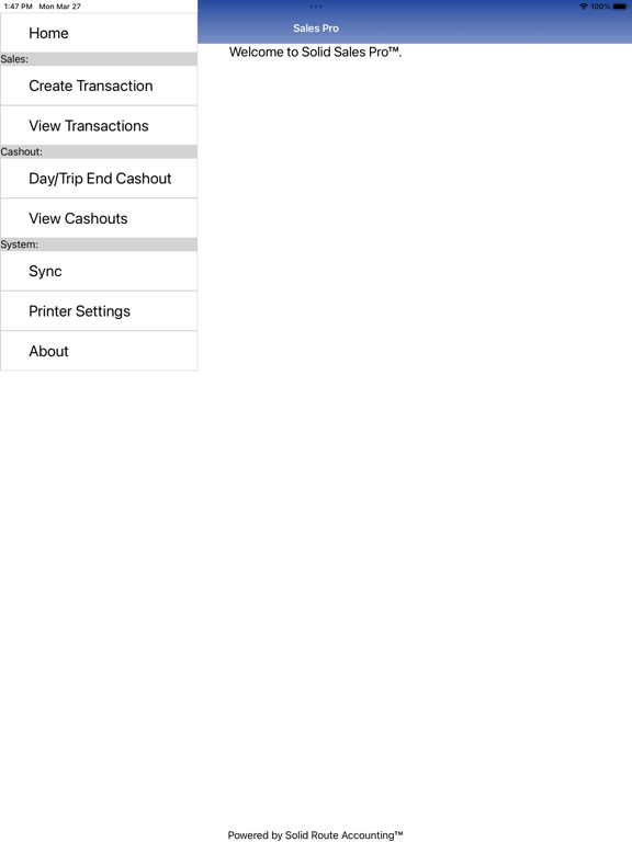 Solid Sales Pro™ iPad  Screenshots