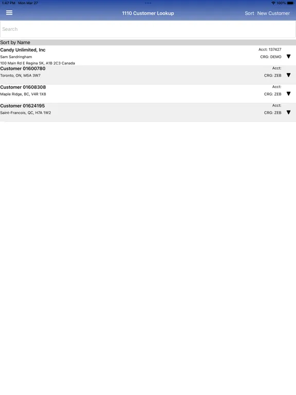 Screenshot di Solid Sales Pro™ iPad 