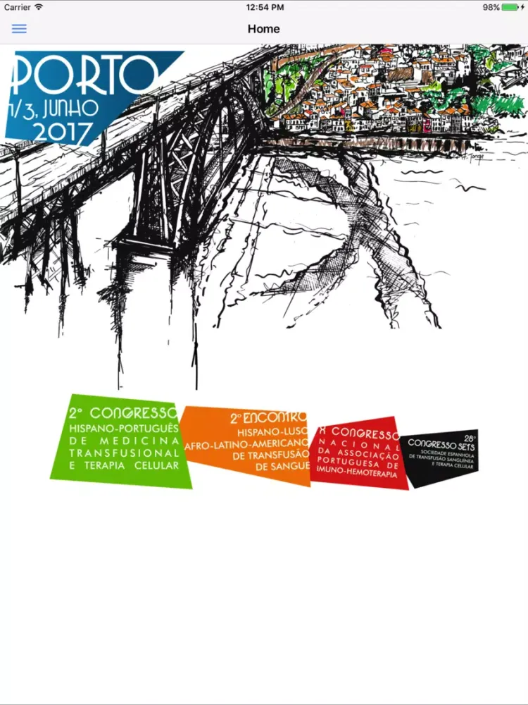 2º Congresso Hispano- Português iPad 應用截圖