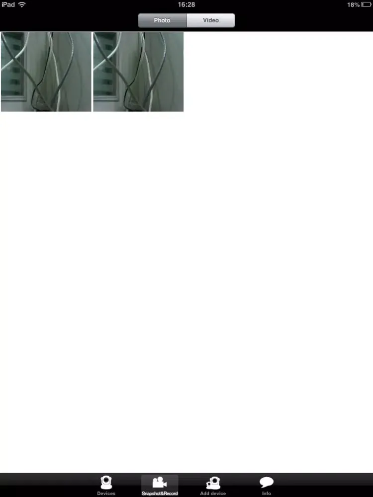 تصاویر NIC IP Camera iPad 