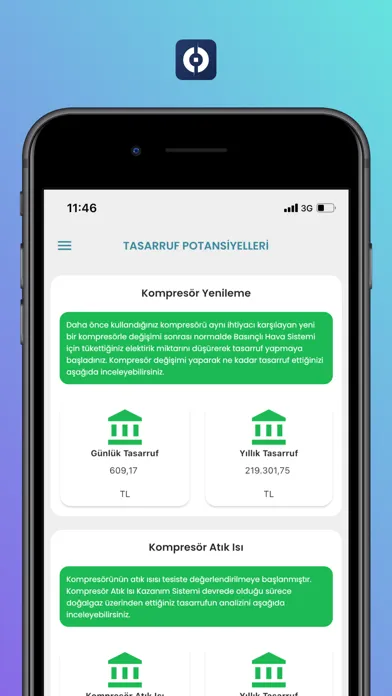 Zrzuty ekranu Observer Enerji İzleme