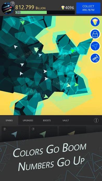 Tangkapan layar Zen Shards - Idle Merge Game