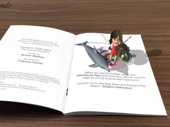 Captures d'écran de Dolphin Defenders AR Kids Book iPad 