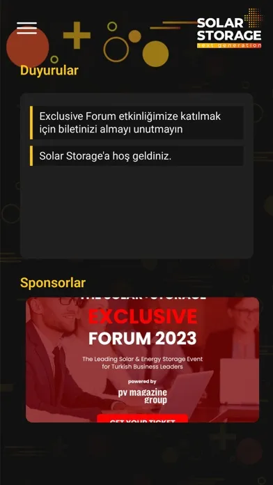 Solar Storage Screenshots
