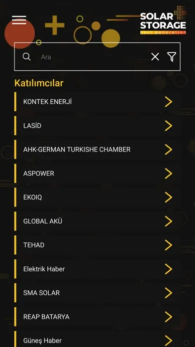 Solar Storage Screenshots