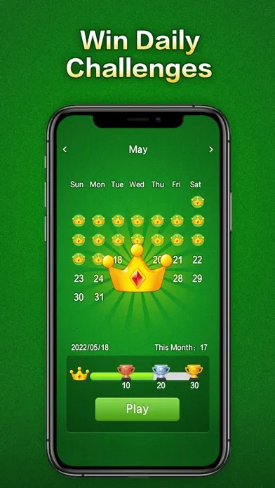 Capturas de tela do Solitaire Card Games Classic