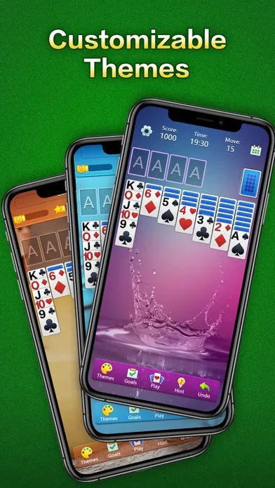 Capturas de tela do Solitaire Card Games Classic