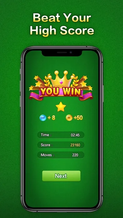 Capturas de tela do Solitaire Card Games Classic