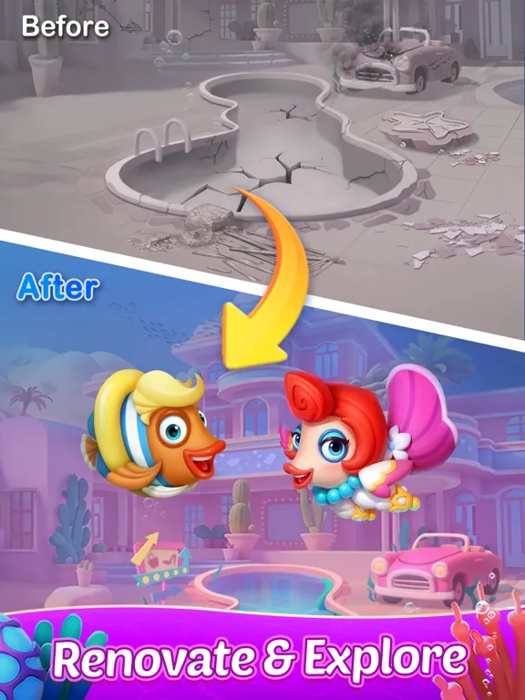Capturas de pantalla de Solitaire 3D Fish iPad 