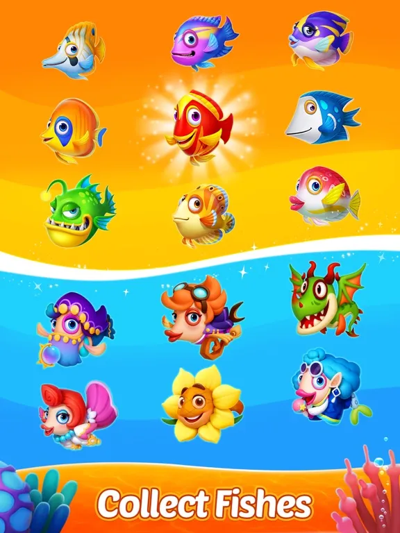Capturas de pantalla de Solitaire 3D Fish iPad 