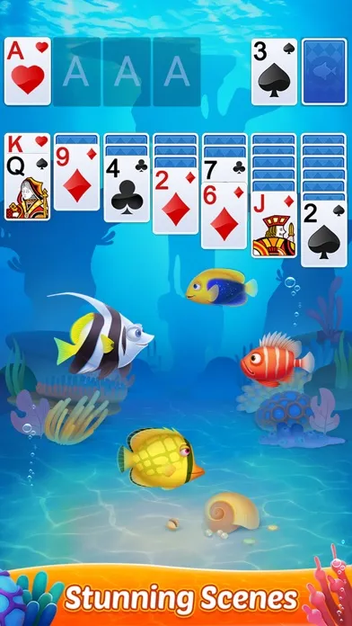 Capturas de pantalla de Solitaire 3D Fish