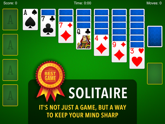 Captures d'écran de Solitaire ~ Classic Klondike iPad 