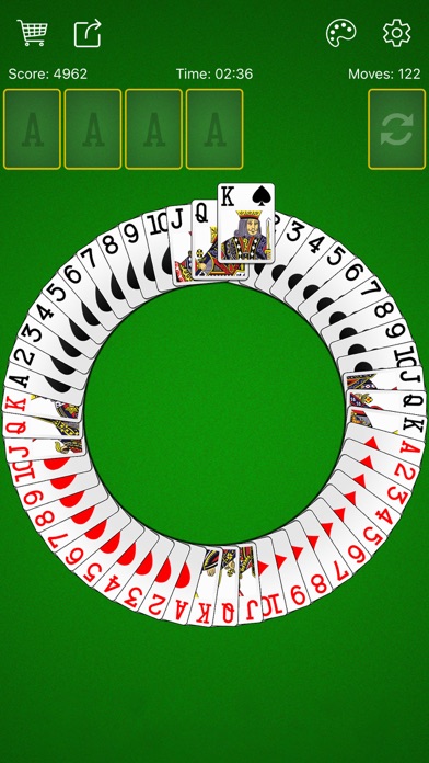 Captures d'écran de Solitaire ~ Classic Klondike