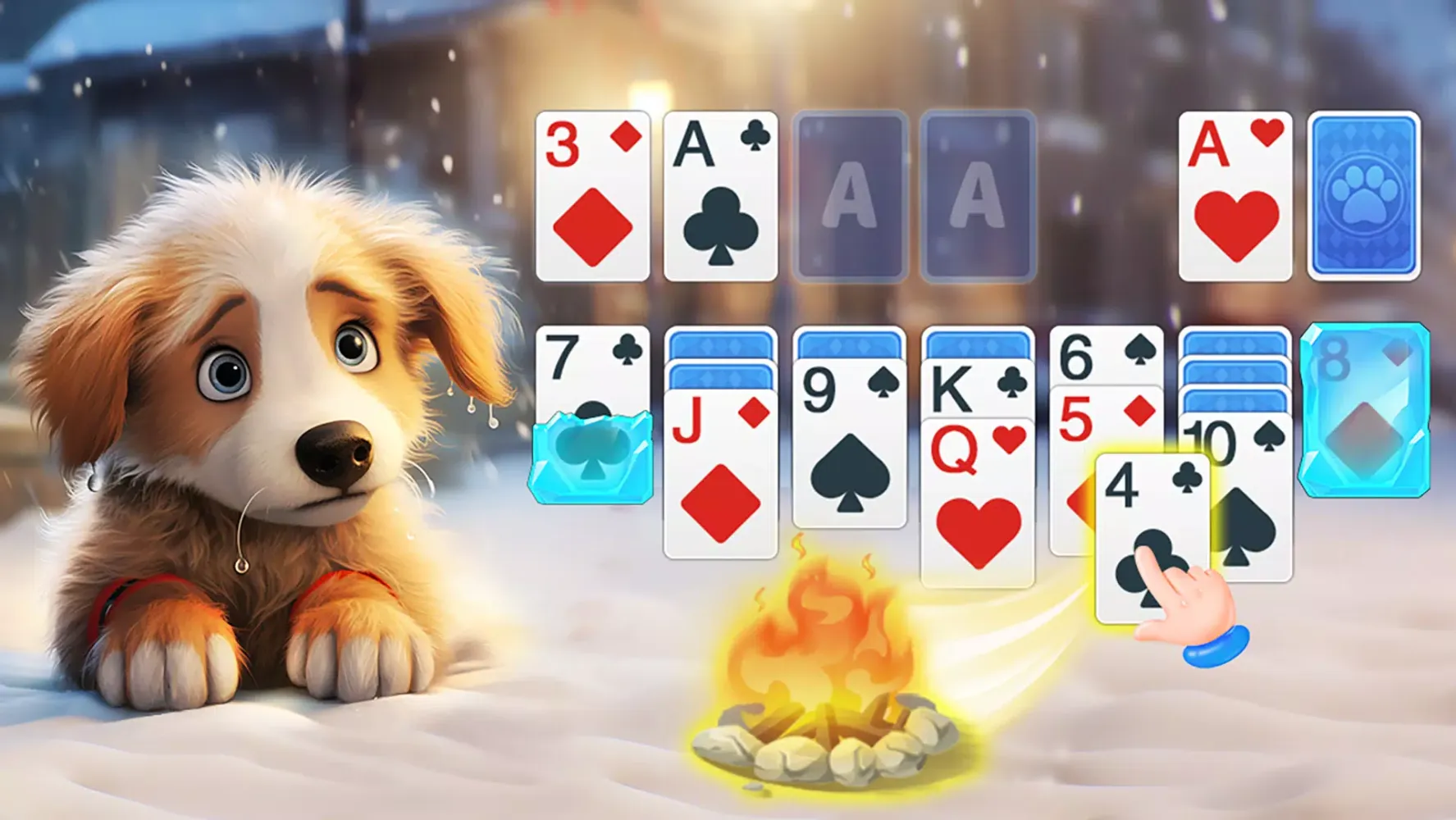 Solitaire Dog Rescue Screenshots