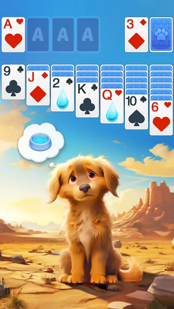 Solitaire Dog Rescue Screenshots
