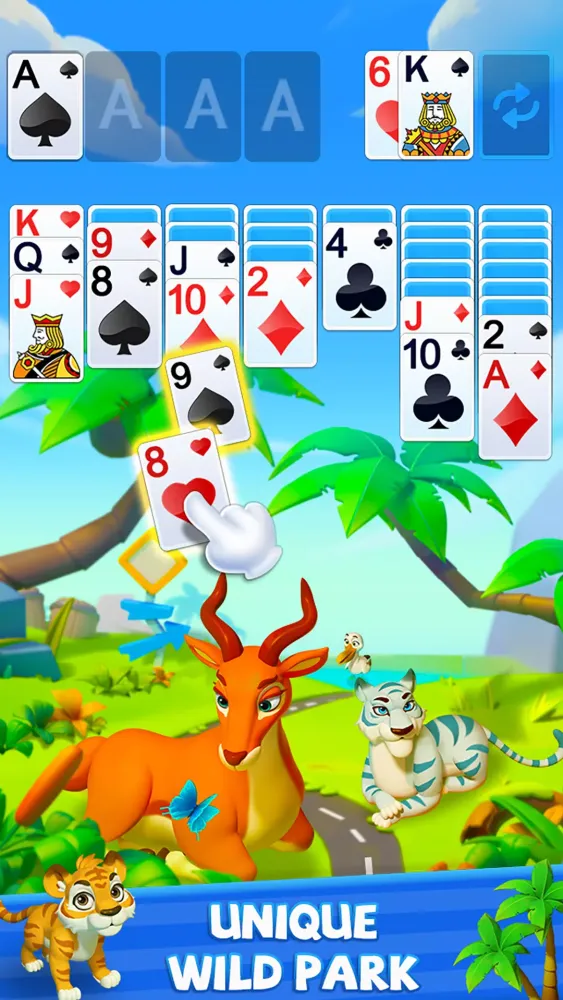 ภาพหน้าจอของ Solitaire