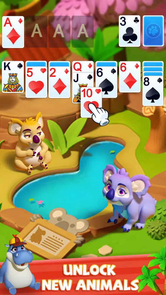 ภาพหน้าจอของ Solitaire