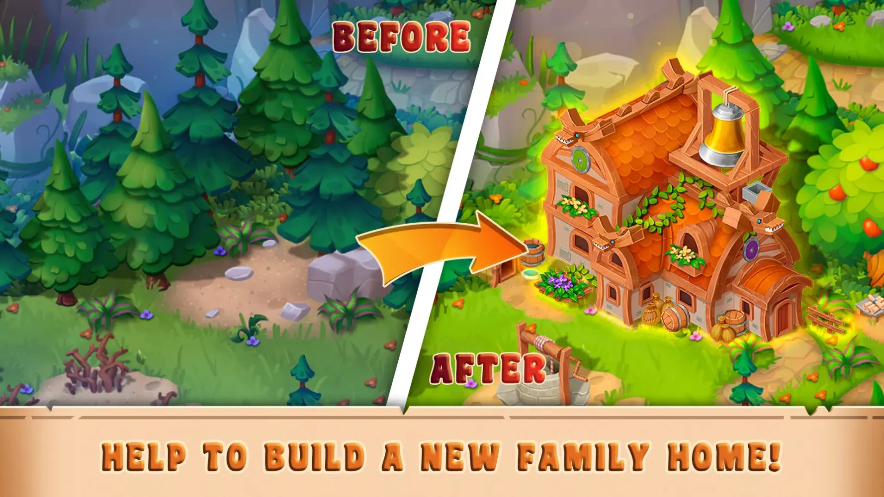 ภาพหน้าจอของ Solitaire: New Family Home