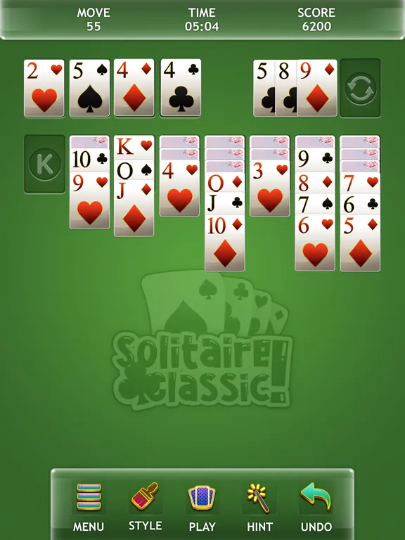 Tangkapan skrin Solitaire Classic 2020 iPad 