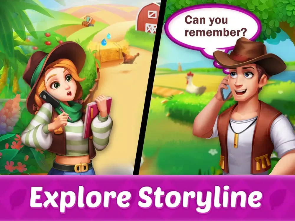 Solitaire Dream Farm iPad  Screenshots