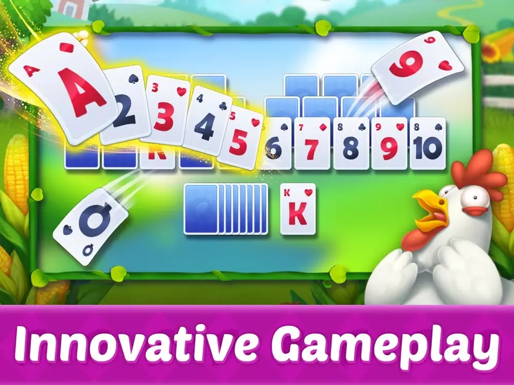 Solitaire Dream Farm iPad  Screenshots