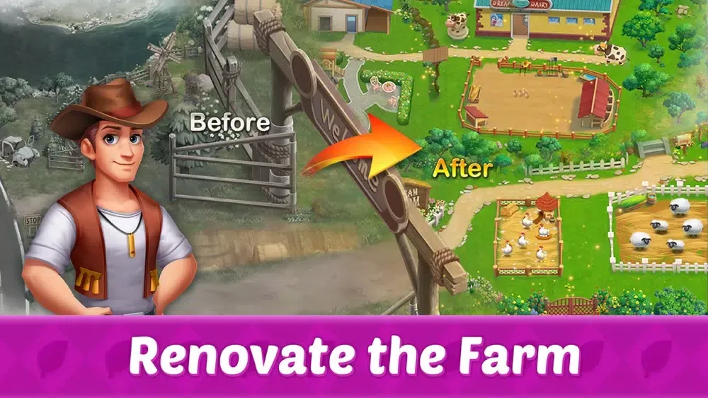 Solitaire Dream Farm Screenshots