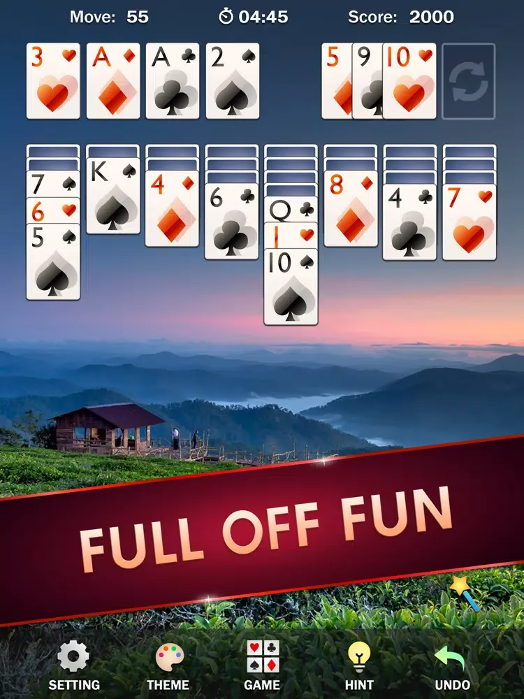 Captures d'écran de Solitaire ⋆ Brain Puzzle Game iPad 
