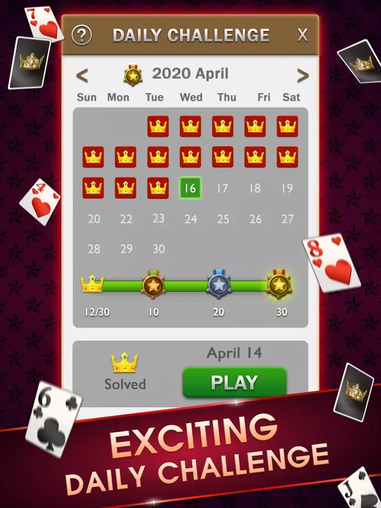 Captures d'écran de Solitaire ⋆ Brain Puzzle Game iPad 