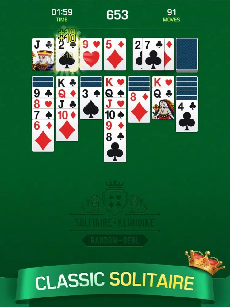 Скриншоты Klondike Solitaireㆍ iPad 