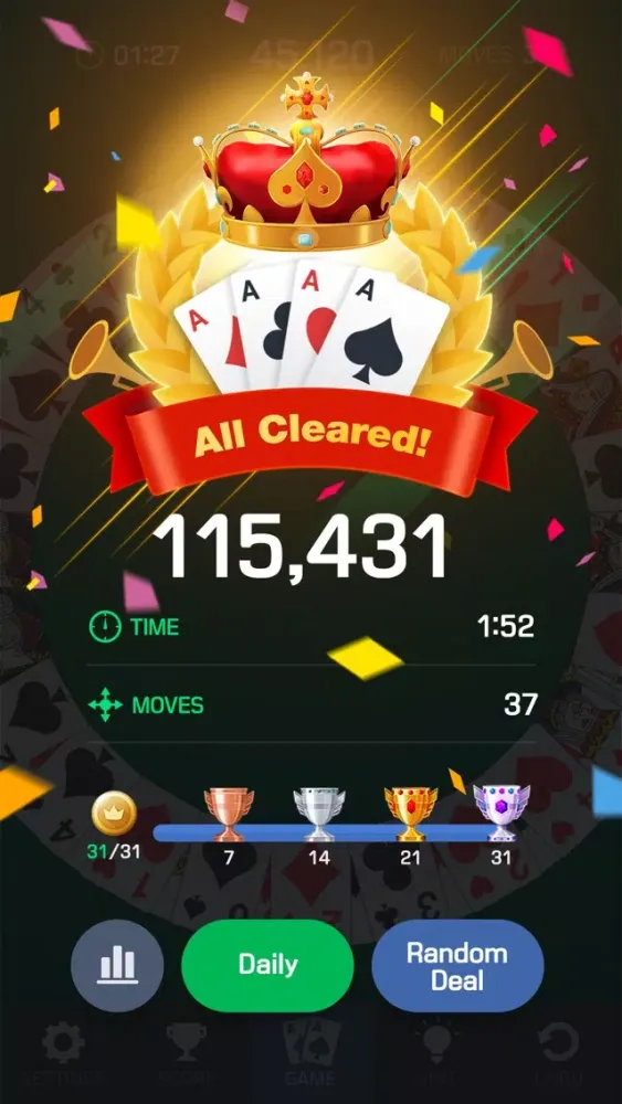 Скриншоты Klondike Solitaireㆍ
