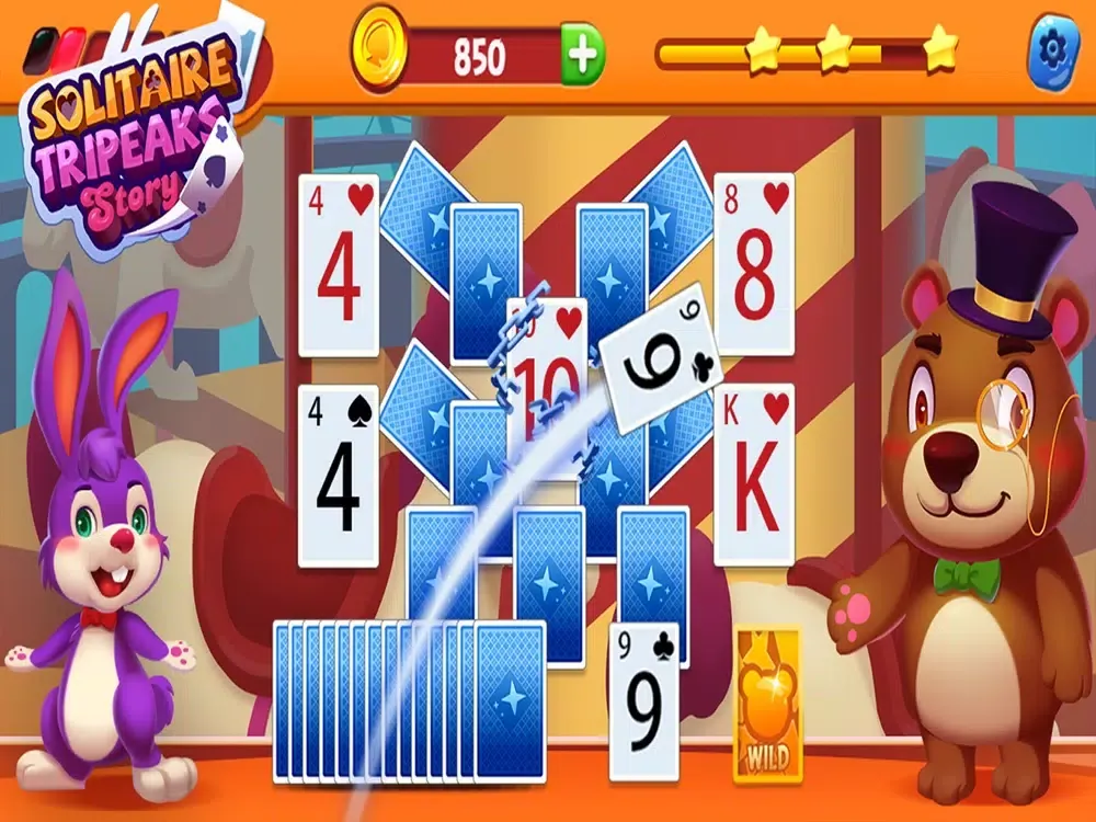 Ảnh chụp màn hình của Solitaire Tripeaks Story iPad 