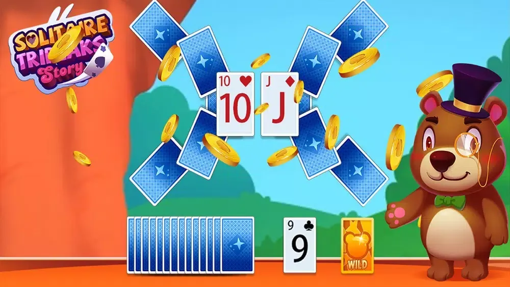 Ảnh chụp màn hình của Solitaire Tripeaks Story