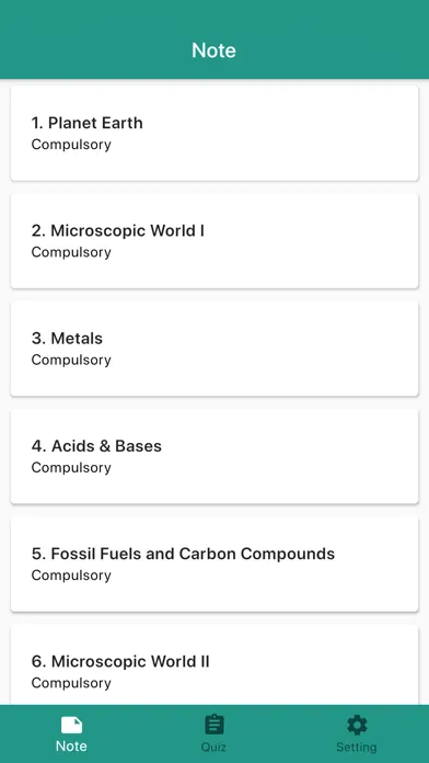 ภาพหน้าจอของ HKDSE Chemistry