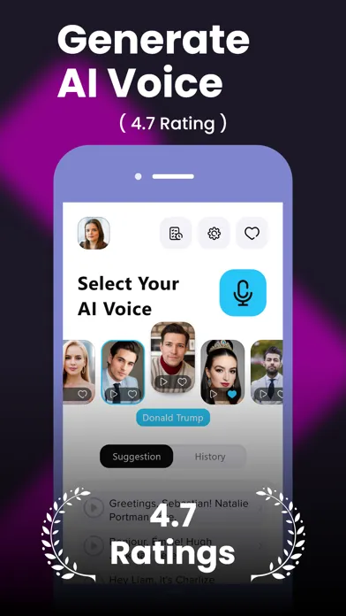 Screenshot di Voice Changer : AI Voice