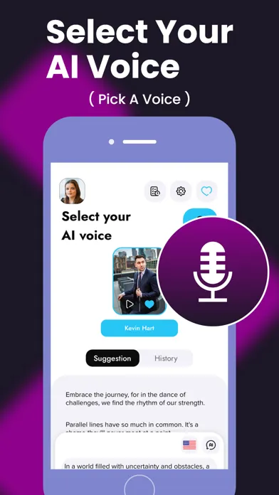 Screenshot di Voice Changer : AI Voice