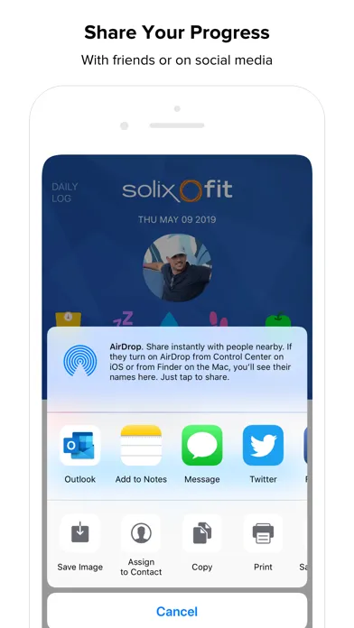 Zrzuty ekranu Solix Fit