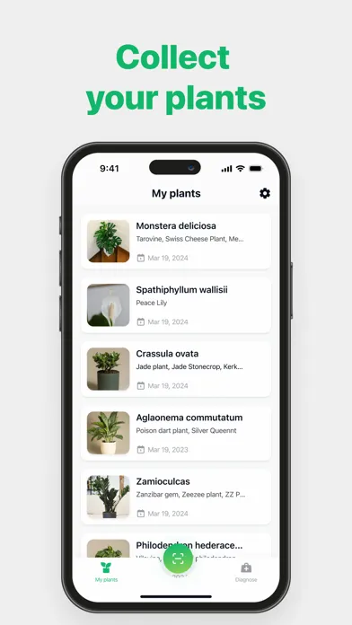 Floro Plant Identifier Scanner Screenshots