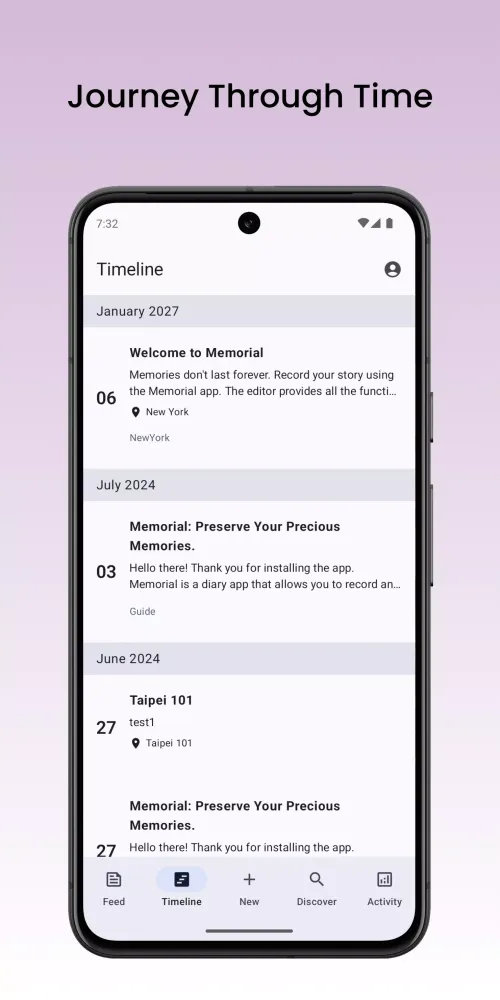 Memorial Screenshots