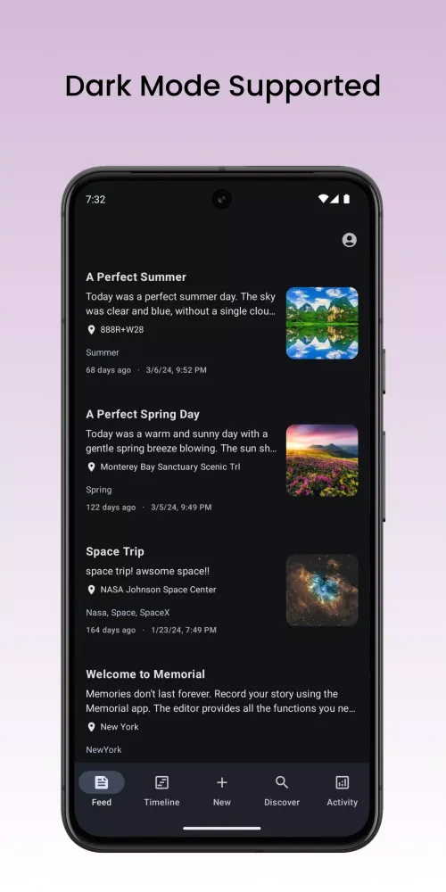 Memorial Screenshots
