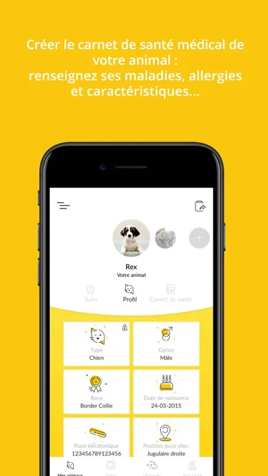 Tangkapan skrin Mon Compagnon : Soins Animaux