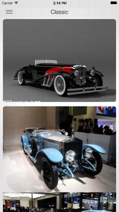 Ảnh chụp màn hình của Car Directory HD ~ The Complete Catalog of Cars
