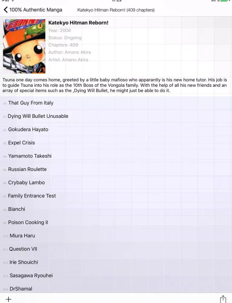 100% Authentic Manga ~ The Best Way To Enjoy And Read Manga iPad 应用截图