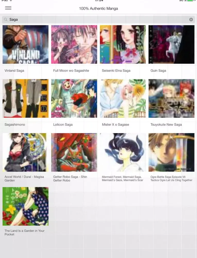 100% Authentic Manga ~ The Best Way To Enjoy And Read Manga iPad 应用截图