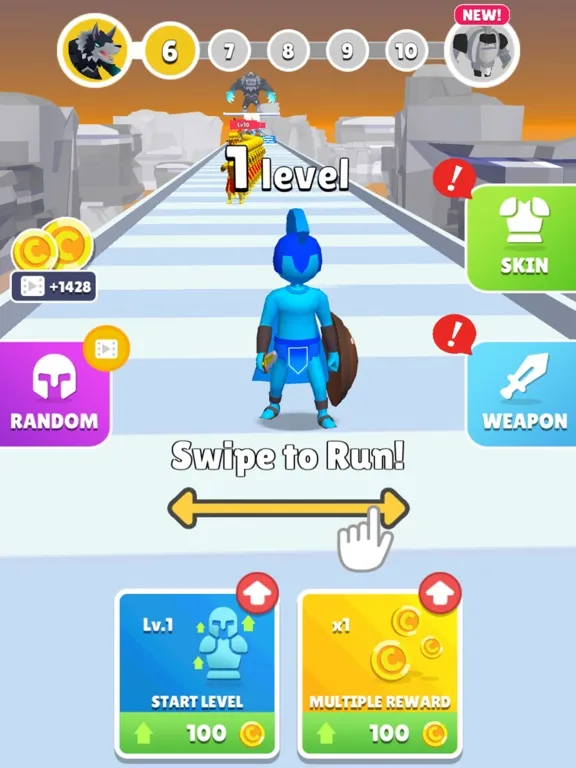 تصاویر Hit & Run Solo Stickman Wars iPad 